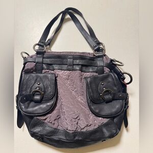 Hilary Radley Purple and Black Bag